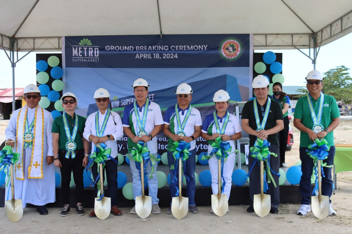 Groundbreaking in Isabel, Leyte