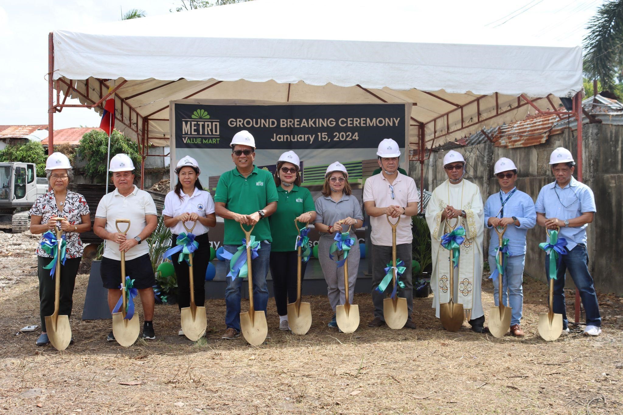 Groundbreaking in Poblacion, Talisay