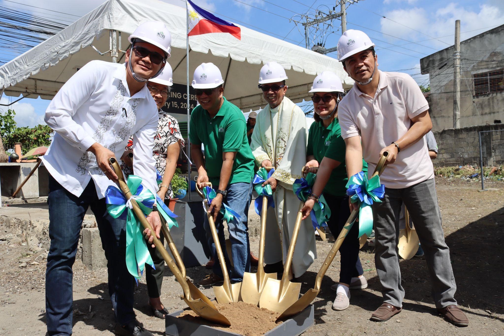 Groundbreaking in Tangke, Talisay City