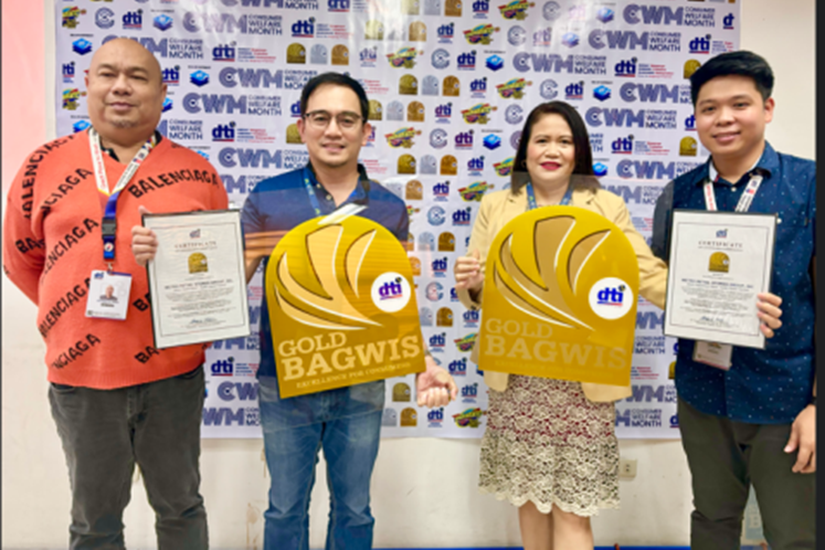 Metro Sum-ag DTI Gold Bagwis Award