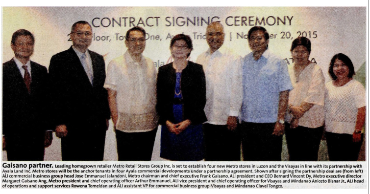 Gaisano Partner The Standard