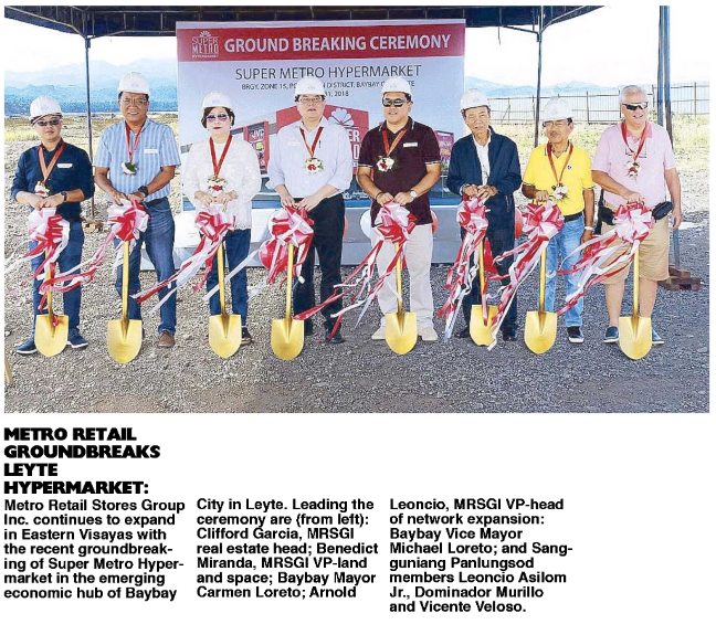 Metro Retail Groundbreaks Leyte Hypermarket  The Philippine Star