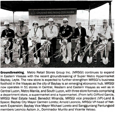 Metro Retail Breaks Ground For New Store Malaya